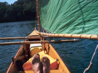 View from Melanesia cockpit