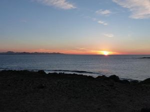 Sunset at Playa Francesca